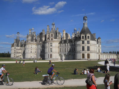 Chambord à vélo