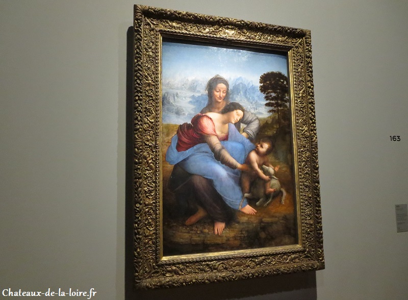 La Sainte Anne de Léonard de Vinci au musée du Louvre