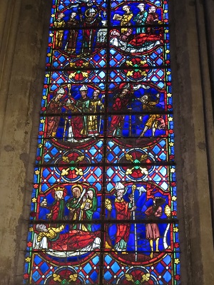 vitrail cathédrale de Tours